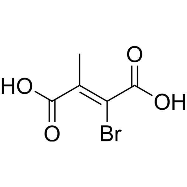 (Z)-2-Bromo-3-methyl-2-butenedioic acid (cis-2-Bromo-3-methylbutenendioic acid) 23366-89-4